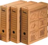 bene Archivboxen braun 8,0 x 29,0 x 33,0 cm, 20 St. Produktbild-Vorschau 2