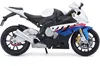 Maisto - Modellmotorrad - BMW S 1000 RR (weiß-blau, Maßstab Produktbild-Vorschau 2
