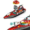 LEGO 60373 City Feuerwehrboot, Spielzeug, das im Wasser Produktbild-Vorschau 5
