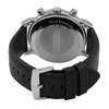 The back of a watch with a leather strap. Produktbild-Vorschau