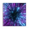 DEQORI Glasbild Echtglas 50x50 cm 'Lichter der Zukunft' Produktbild-Vorschau 2