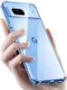 A hand holding a clear blue phone case with a Google logo on the back. Anteprima dell’immagine prodotto