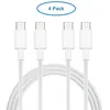 MMOBIEL 4x USB-C auf USB-C-Ladekabel 1 Meter Weiß - für Produktbild-Vorschau 3