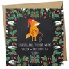 Mr. & Mrs. Panda Grußkarte Fuchs Weihnachten - Kreidetafel Produktbild-Vorschau 1