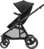 A black Maxi-Cosi Zelia 3 stroller is shown from the side against a white background. Produktbild-Vorschau