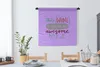 MuchoWow® Wandteppich Wandbehang Zitat "Dieser Wein macht Produktbild-Vorschau 3