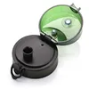 A green and black water bottle lid is shown against a white background. Anteprima dell’immagine prodotto