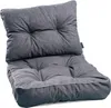 TexDeko® Loungekissen Gartenpolster Set mit Rückenkissen Produktbild-Vorschau 3