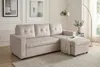 riess-ambiente Ecksofa APARTMENT 205cm champagner beige Produktbild-Vorschau 3