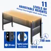 Banco da lavoro VEVOR, regolabile in altezza, 122 cm L x 61 Anteprima dell’immagine prodotto 3