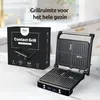 Olvy Kontaktgrill XXL 2000W – Sandwichmaker für 4 Produktbild-Vorschau 9