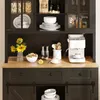 Armadio da cucina Sweiko (105×38,4×180 cm), mobile alto da Anteprima dell’immagine prodotto 15