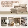 A collage showing a sofa and four different room settings where it could be used. Produktbild-Vorschau