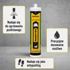 Klej uszczelniający czarny 290 ml, uszczelniacz czarny, Podgląd zdjęcia produktu 3