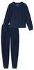 Schiesser Casual Velour Schlafanzug Set aus Langarm-Shirt Produktbild-Vorschau 2