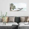 DEQORI Glasbild Echtglas 100x50 cm 'Flucht ins Paradies' Produktbild-Vorschau 3