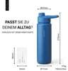 Trink Flasche Edelstahl 750ml Thermoflasche Sport Gym Produktbild-Vorschau 3