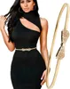 Feder-Metallgürtel SNAKE Armour, Gold, Länge 73-110 cm Produktbild-Vorschau 1