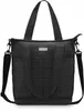 Zagatto Torebka Shopper Poliester Czarna ZG838 Podgląd zdjęcia produktu 1