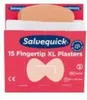 A package of Salvequick Fingertip XL Plasters. Podgląd zdjęcia produktu