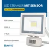UniTec LED Strahler weiß mit Bewegungsmelder 7 W 850 lm Produktbild-Vorschau 3