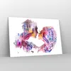 Bilder auf glas - Paar Liebe Frau urban - 120x80cm - Produktbild-Vorschau 4