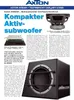 Axton ATB20A | 20cm Aktivsubwoofer mit Passivmembram Produktbild-Vorschau 8
