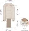 Nestchen Baby - Babynestchen Neugeborene Minky Babynest für Produktbild-Vorschau 3