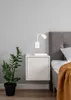 1-flammige Wandleuchte Weiß matt mit Flexarm Produktbild-Vorschau 12