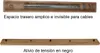 Piastra a soffitto per lampada combinata con striscia di Anteprima dell’immagine prodotto 4