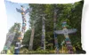 MuchoWow® Outdoor Kissen - Totempfähle eines Indianers - Produktbild-Vorschau 1