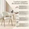 Lot de 2 Chaises de Salle à Manger – Design Ergonomique et Voir les images du produit 5