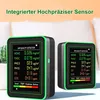 6-in-1 Luftqualitätsdetektor & Monitor,Multifunktionaler Produktbild-Vorschau 3