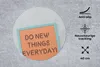 MuchoWow® Mauspad Mousepad Zitate - Sprichwörter - 'Tu Produktbild-Vorschau 2