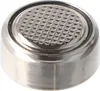 A close-up view of a single button cell battery. Podgląd zdjęcia produktu