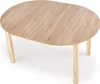 Runder Ausziehbarer Tisch für Esszimmer - 102-142 cm Produktbild-Vorschau 13