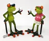Formano 2er Set lustige Frösche Figur Frosch Golfspieler Produktbild-Vorschau 3