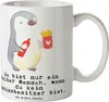 Mr. & Mrs. Panda Tasse Imbissbesitzer Herz - Weiß - Produktbild-Vorschau 1