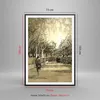 Gerahmtes Poster - Schwarzer Rahmen - Park Spaziergang Baum Produktbild-Vorschau 5