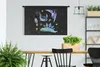MuchoWow® Wandteppich Wandbehang Sterne - Dinosaurier - Produktbild-Vorschau 2