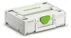 Festool SYS3 M 112, Werkzeugkasten, Grün, Weiß, 7,7 l, 40 Produktbild-Vorschau 3