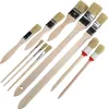 Pinsel Set 10 teilig Flachpinsel Rundpinsel Produktbild-Vorschau 1