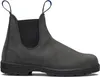 A single gray Chelsea boot is shown against a white background. Voir les images du produit
