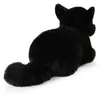 Peluche Gatto Nero 22 Cm Ecologico Anteprima dell’immagine prodotto 2