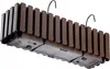 KADAX Skrzynka Balkonowa 58cm + 2 Uchwyty Brązowa Podgląd zdjęcia produktu 8