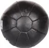 Schwarzer Medizinball aus Leder, Gewicht 1 kg Produktbild-Vorschau 3