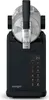 A front view of a black and clear slush maker on a white background. Produktbild-Vorschau