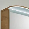 Spiegelschrank mit LED Kranzboden in Riviera Eiche quer Nb. Produktbild-Vorschau 3