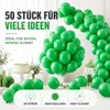 50x palloncini verdi Ø 35 cm - Ad elio - Senza plastica - Anteprima dell’immagine prodotto 5