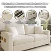 Sofa, moderne 2‑Sitzer Wohnzimmercouch mit Stauraum an der Produktbild-Vorschau 3